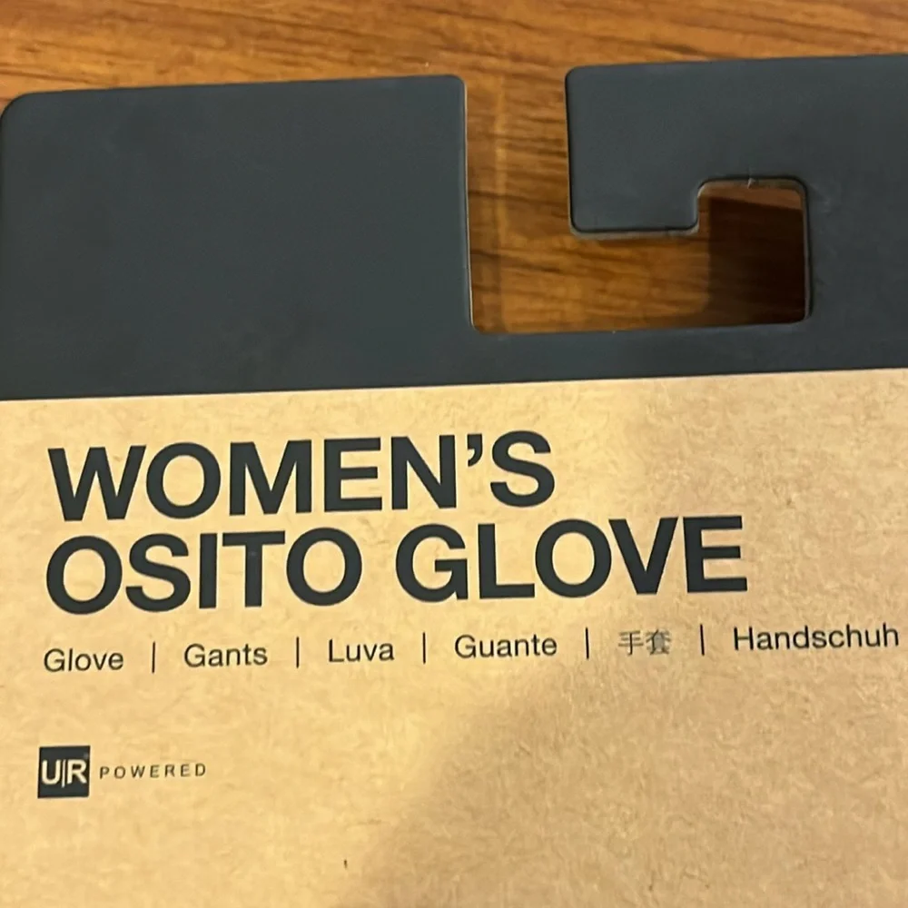 The North Face Osito Winter Gloves black Etip new Women’s Size Large
